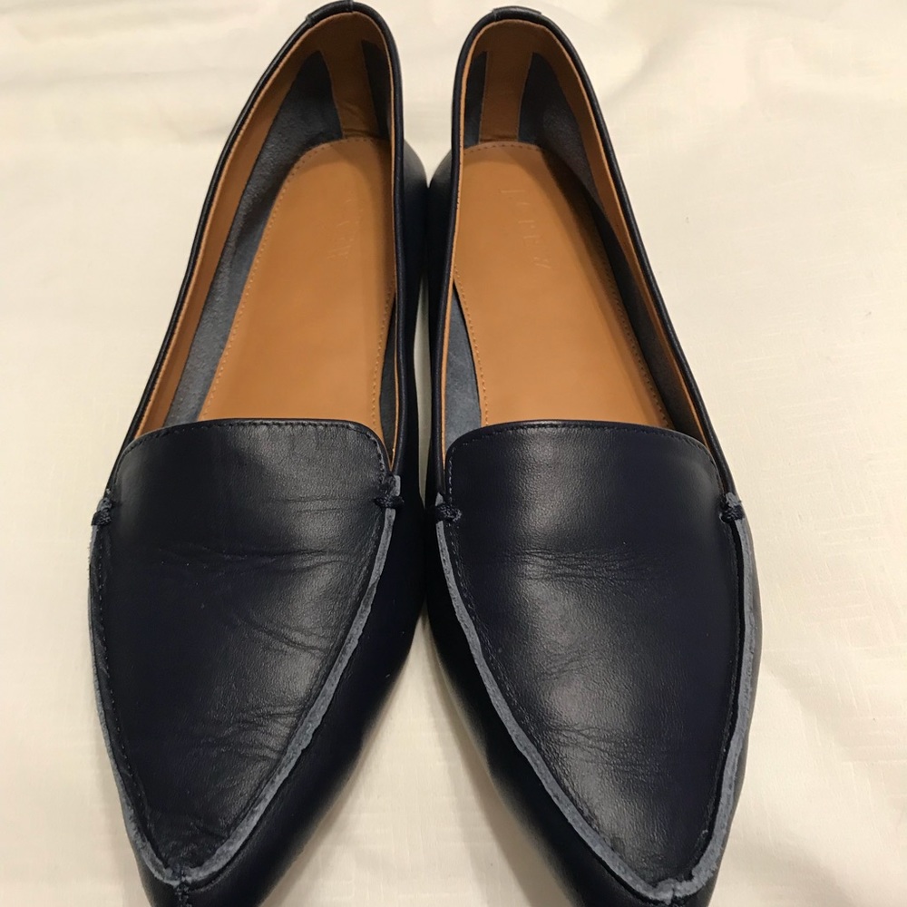 J. Crew Edie Leather Loafer